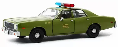 Produktbild von Greenlight Collectibles 1/18 1977 Plymouth Fury Us Army Police Replika-auto    One Size