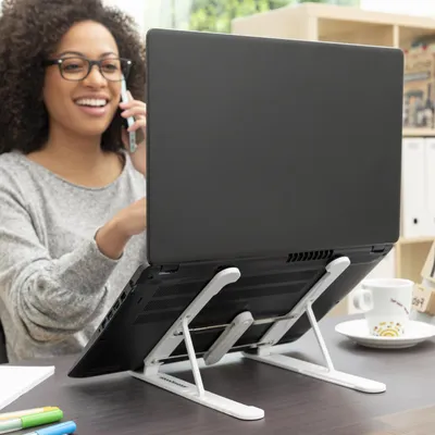 Zdjęcie produktu dla Składana i regulowana podstawka pod laptopa Flappot InnovaGoods