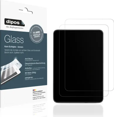 Produktbild von 2x Schutzfolie für Amazon Kindle 11 Generation 2024 matt - Anti-Shock 9H Folie dipos Glass Kunststoffglas