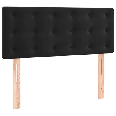 Obrázok produktu pre Čelo postele čierne 90x5x78/88 cm zamat