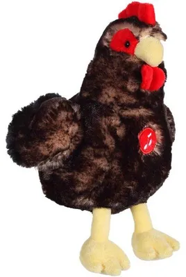 Produktbild von Plüschhuhn –  – Geräuschdicht – 22 cm – Schwarz