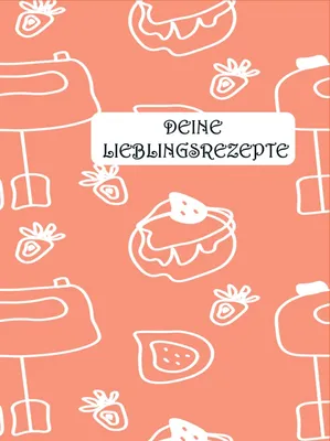 Produktbild von Rezeptbuch zum selberschreiben - DIN A4-133