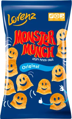 Obrázek produktu pro Monster Munch Original slané bramborové lupínky 100 G