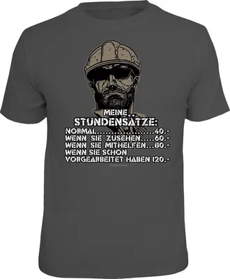 Produktbild von Fun Shirt - Textilien - Stunden