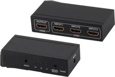 Produktbild von S/CONN 05-02003, HDMI, HDMI, Schwarz