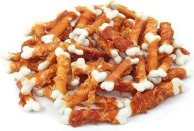 Image de NEKKO friandise pour chiens en forme de poulet, cubes de calcaire, 500 g