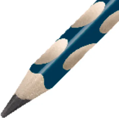 Produktbild von Ergonomischer Dreikant-Bleistift für Rechtshänder - STABILO EASYgraph in petrol - 12er Pack - Härtegrad HB