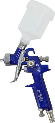 Immagine prodotto di Awtools mini pistola a spruzzo hvlp con serbatoio superiore 0,8-1,2 mm / h-2000