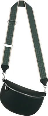 Produktbild von Bauchtasche XL (22416) Umhängetasche Crossbody-Bag Kunstleder Italy-Design D.GREEN