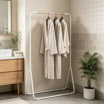 Produktbild von Multifunktionale Kleidungsschiene,Mantelhalter,Hall Kleidungsschiene(nur mit Kleidungsschiene)