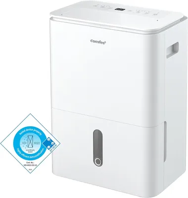 Image de Déshumidificateur - Déshumidificateur - Climatiseur déshumidificateur - Absorbeur d'humidité - Contrôle via application connectée - 16 litres par jour