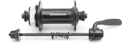 Produktbild von Shimano Vorderradnabe HB-MT200 Center-Lock, Schwarz, Aluminium, Stahl, Schnellspanner