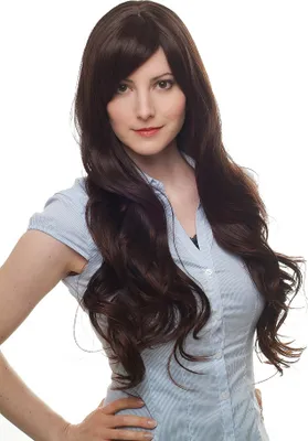 Produktbild von WIG ME UP Perücke Mahagoni gewellt Scheitel H9562-2T33