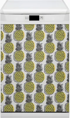 Produktbild von Magnete Dekorative Magnet Folie für Geschirrspüler 45x80 cm Küche - Ananasmuster