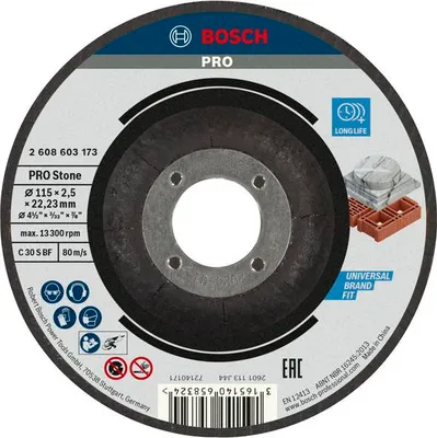 Produktbild von PRO Stone Trennscheibe, 115 x 2,5 x 22,23 mm