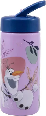 Produktbild von Disney Die Eiskönigin Elsa Anna Kinder Wasserflasche Trinkflasche Flasche 410 ml