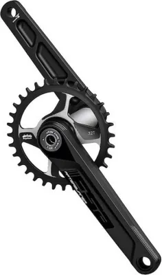 Produktbild von FSA Kurbelgarnitur Afterburner Modular Direct Mount 170 mm Schwarz - steife P....