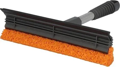 Produktbild von Famanu Fensterreiniger mit Treklip und Gummischwamm - Streepvrije Reinigung, 25 cm