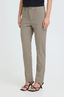 Produktbild von Oxmo OXKeily Damen Chino Hose Stoffhose Regular Fit