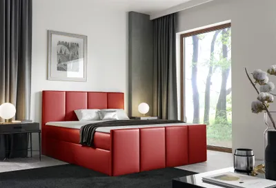 Produktbild von Boxspringbett Schlafzimmerbett SVERRE 120x220cm in div. Farbvarianten