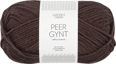 Produktbild von Sandnes Peer Gynt 50g - 100% Schurwolle Braun 3082