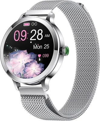 Produktbild von Smartwatch für Frauen mit Bluetooth-Anruf für iPhone und Android-Telefone, Fitness-Tracker-Uhr mit Anruf-/Entgegennahmefunktion wasserdicht