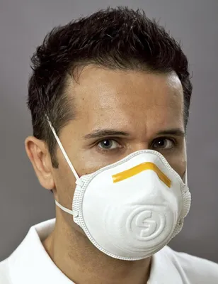 Produktbild von Ekastu Safety Atemschutzmaske Mandil, FFP 1, weiß