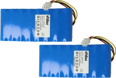Produktbild von vhbw 2x Akku Ersatz für Husqvarna 5881464-01, 580 68 33-03, 580683303, 5806833-03, 588 14 64-01, 588146401 für Rasenroboter (5200mAh 18V Li-Ion)