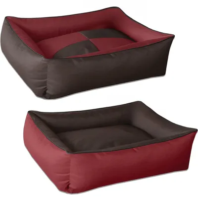 Obrázok produktu pre Pelech pre psa 2v1,(M) cca 70x55x18cm, SULTAN (červená/hnedá)