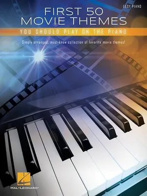 Produktbild von First 50 Movie Themes You Should Play on Piano