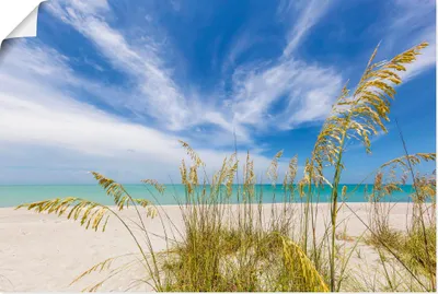 Produktbild von ARTland Poster Himmlische Stille am Strand Größe: 120x80 cm