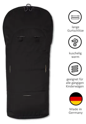 Produktbild von Hofbrucker Lammfell-Fußsäckchen Leni für Babyschale und Kinderwagen