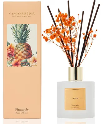Obrázok produktu pre Difúzor s vôňou ananásu, 200 ml, s 8 difúznych tyčiniek, s dlhotrvajúcou vôňou