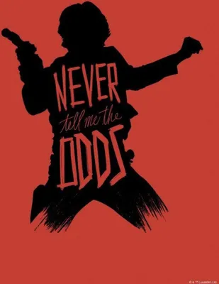 Produktbild von Star Wars Kunst Poster Han Solo Silhouette und Zitate - 30 x 40 cm
