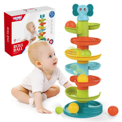 Immagine prodotto di WOOPIE Kulodrome pista per palline a spirale + 3 palline
Giocattolo per bambini per la coordinazione motoria