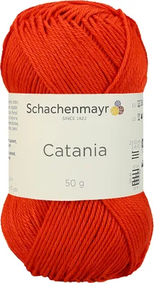 Produktbild von Schachenmayr Catania, 50g Tomate Handstrickgarne