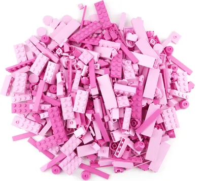Produktbild von LEGO® Steine Sondersteine Gemischt Rosa NEU! Menge 250x – Jede Mischung individuell zusammengestellt
