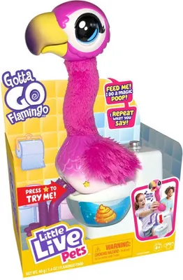 Obrázok produktu pre Interaktívne plameniaky Little Live Pets Gotta Go Flamingo