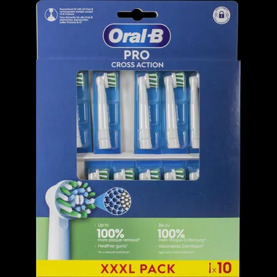 Immagine prodotto di Set di ricambio Oral-B Cross Action per la pulizia dei denti a 10 testine