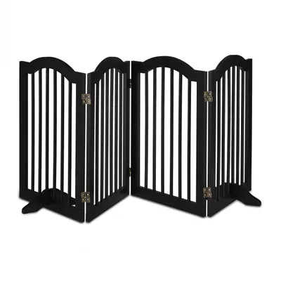 Sicherheitsgitter freistehend, HxB 70x205,5 cm, faltbar, schwarz