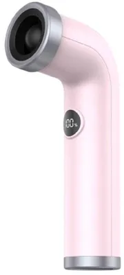 Obrázek produktu pro Ruční ventilátor, přenosný, USB, bezlopatkový, růžový, s výsuvným krkem