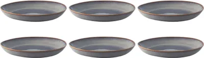Zdjęcie produktu dla villeroy & Boch Lave Beige Zestaw 6 talerzy do zupy, miska płaska ok. 27 cm