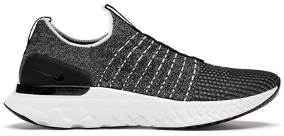 Produktbild von Nike React Phantom Run Flyknit 2 Black White Blend - EU 43