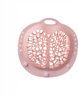 Immagine prodotto di INF Sacchetto per Bucato in Silicone con Fibbia - Protegge Delicati e Scarpe Rosa