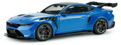 Zdjęcie produktu dla Model samochodu Solido w skali 1:43 Ford Mustang GTD Indulgent blue 2025 S4318301