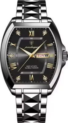 Produktbild von Elegante Herrenuhr POEDAGAR TO-35006 in Schwarz KP35006