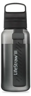Wasserfilterflasche 1 L – BPA-frei, entfernt Bakterien & Mikroplastik