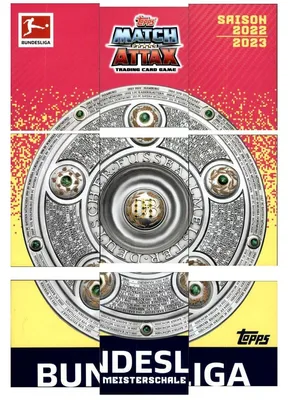 Image de Topps Match Attax - 2022/23 - Les 9 cartes puzzle (Coupe des champions)