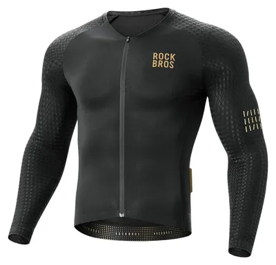 Obrázek produktu pro Dlouhý cyklistický dres Rockbros YDCX008 Diamond, velikost L, černý