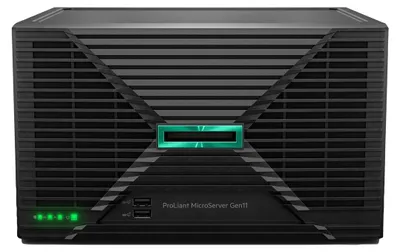 Obrázok produktu pre HPE ProLiant MicroServer Gen11, 3,5 GHz, 6325P, 32 GB, DDR5-SDRAM, 8 TB, Ultra Micro Tower